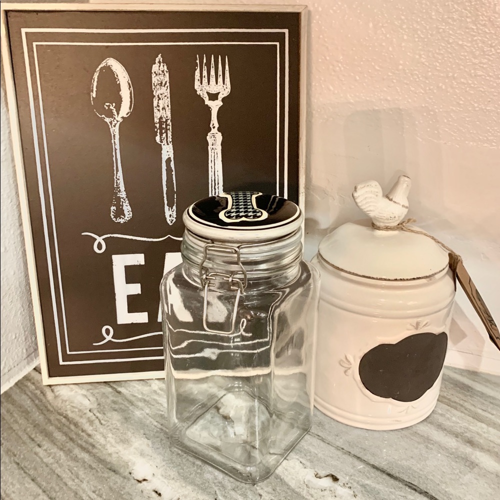 Glass Treat Jar
